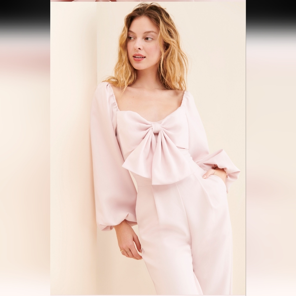 Theatre Bow Jumpsuit  (Medium)
